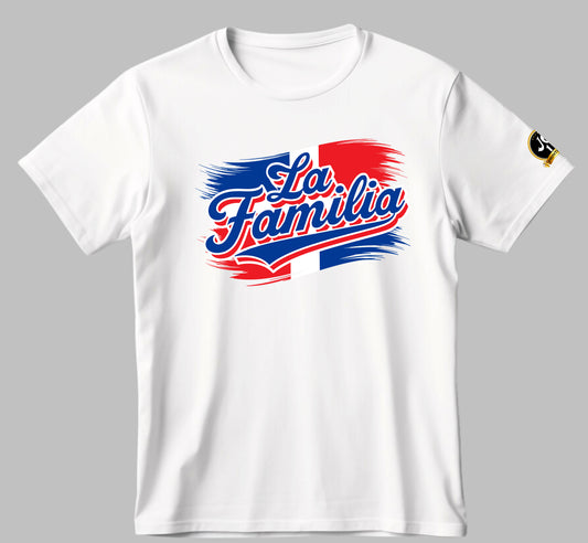 La Familia Dominican Republic flag t shirt